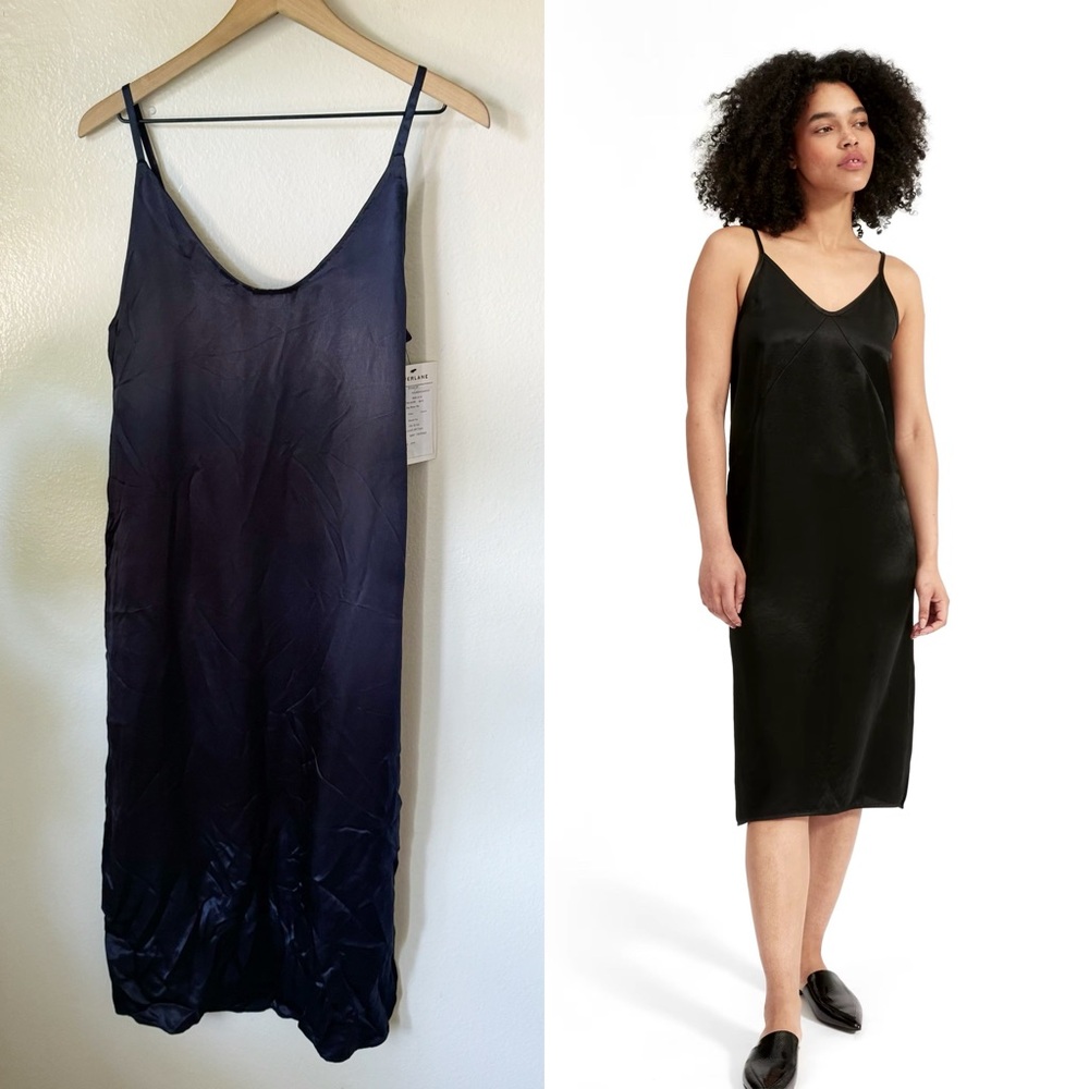 Everlane | Indigo Midi Slip Dress